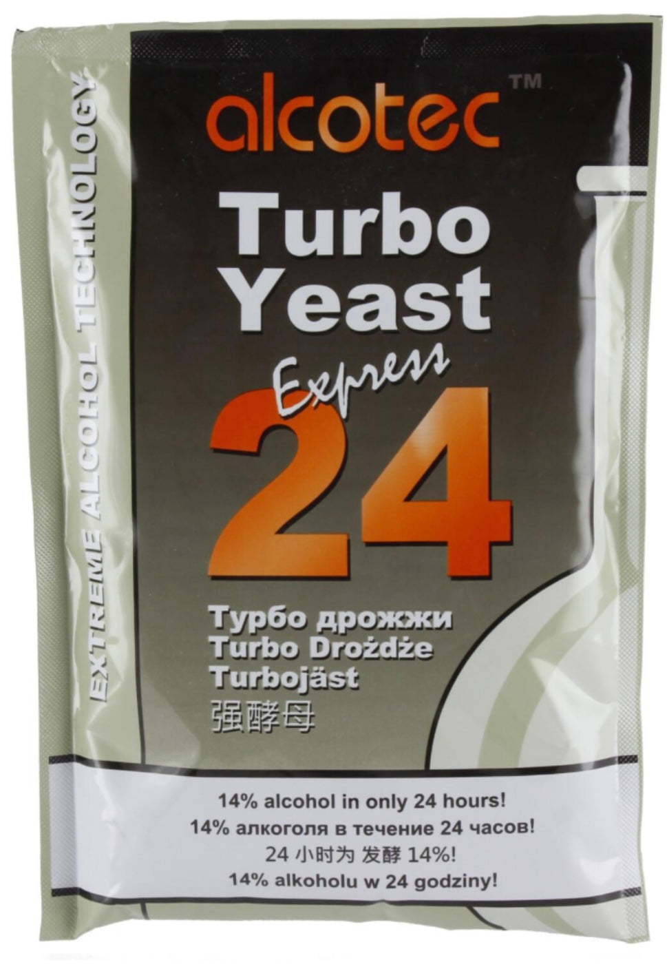 Alcotec Turbo Yeast Pure Extreme Alcohol Technology