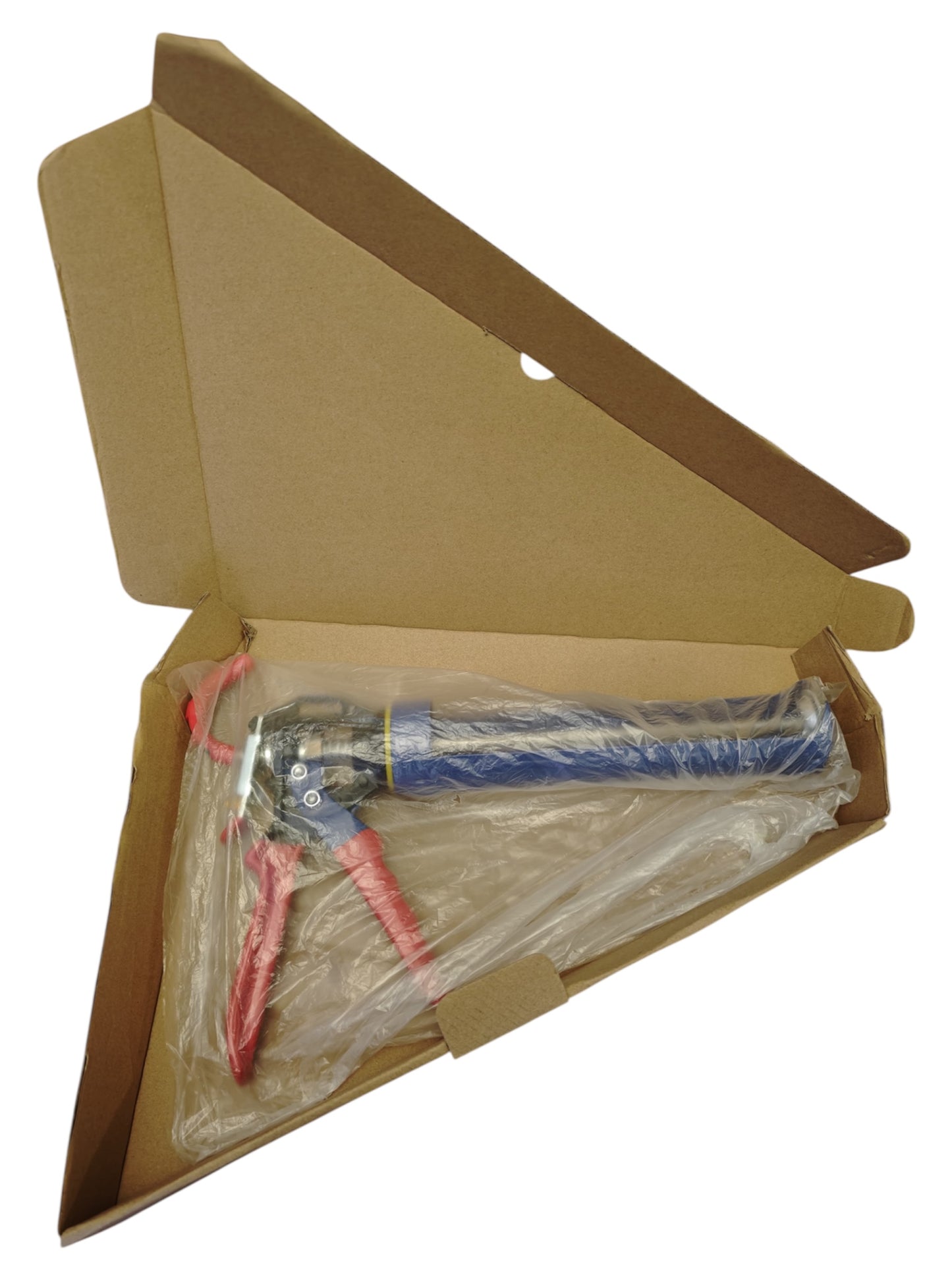 EnociliS Heavy Duty Caulking Gun, Professional Silicone Sealant Applicator, Blue and Red Packed with Care ina Box