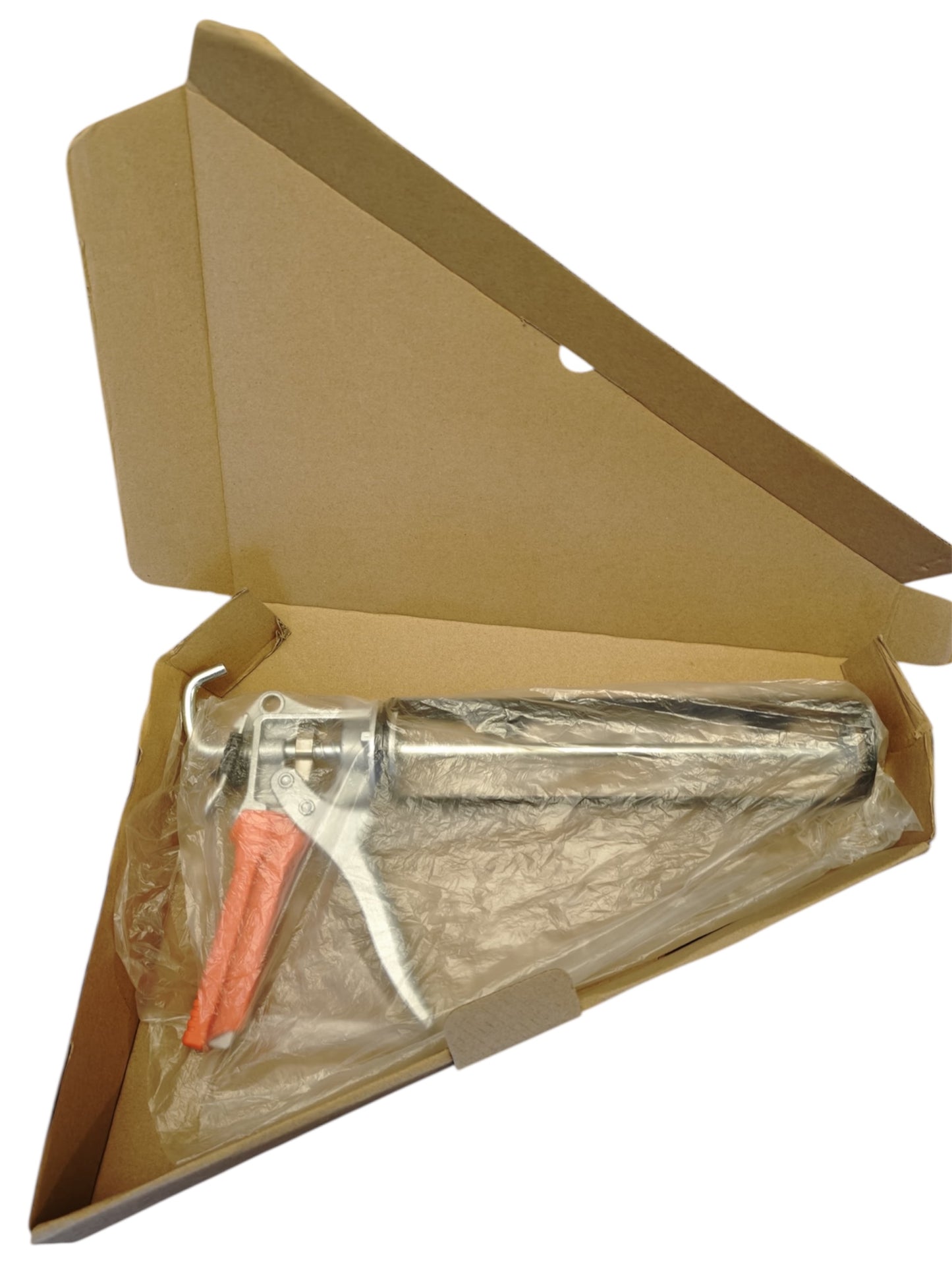 EnociliS Heavy Duty Silicone Sealant Tube Caulking Skeleton Gun MasticPacked with Care In A Box (Black and Orange)