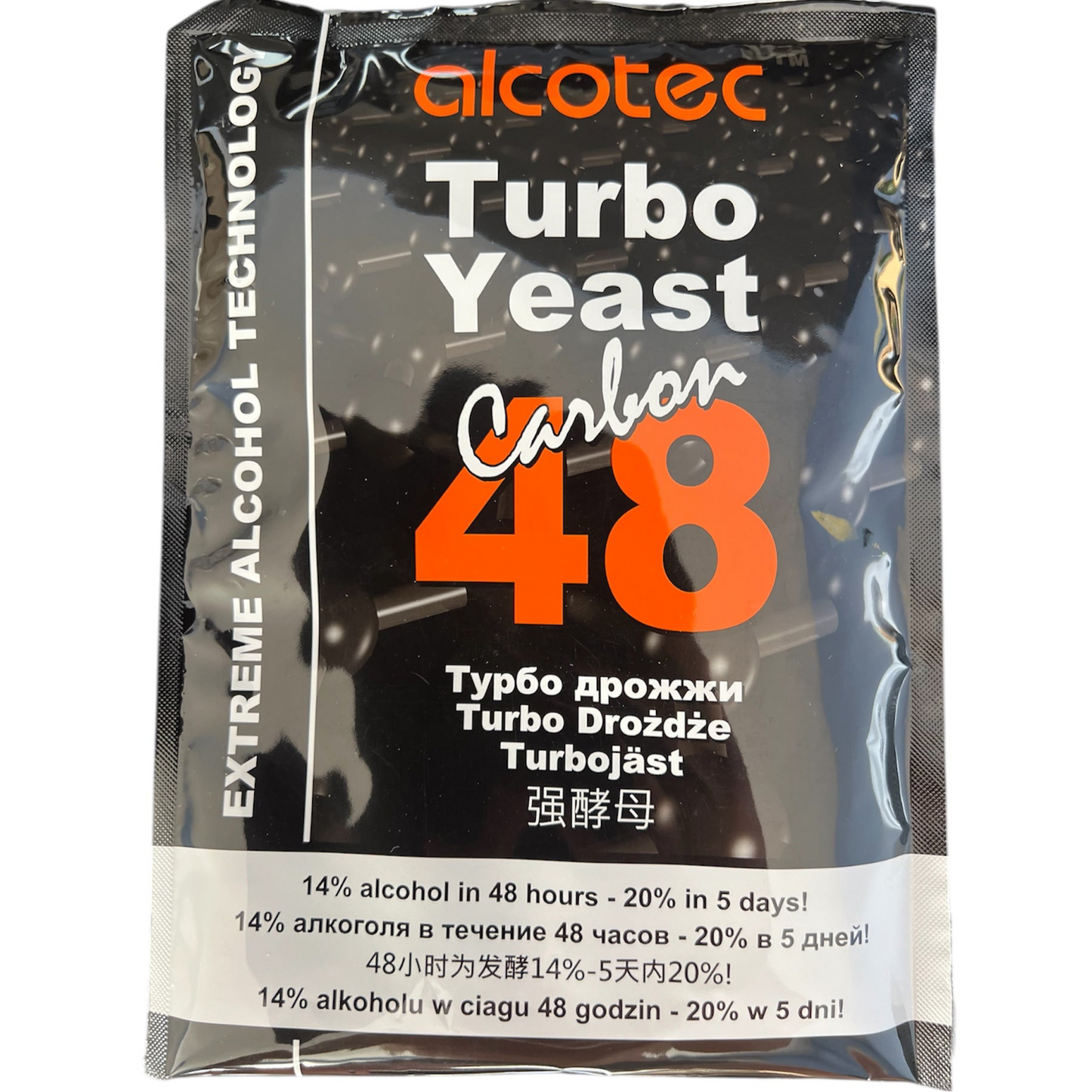 Alcotec 48 Carbon Turbo Yeast