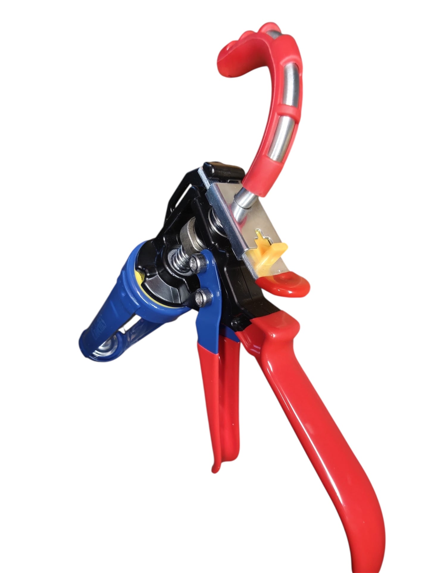 EnociliS Heavy Duty Caulking Gun, Professional Silicone Sealant Applicator, Blue and Red Packed with Care ina Box