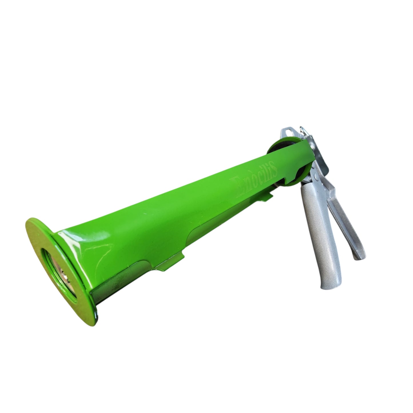 EnociliS Heavy Duty Caulking Gun, Professional Grade, Green and Silver