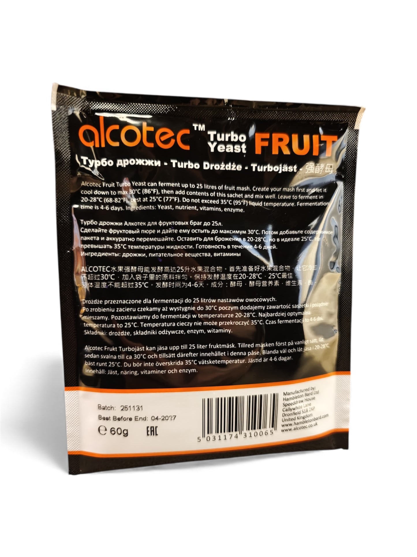 Alcotec Fruit Turbo Yeast