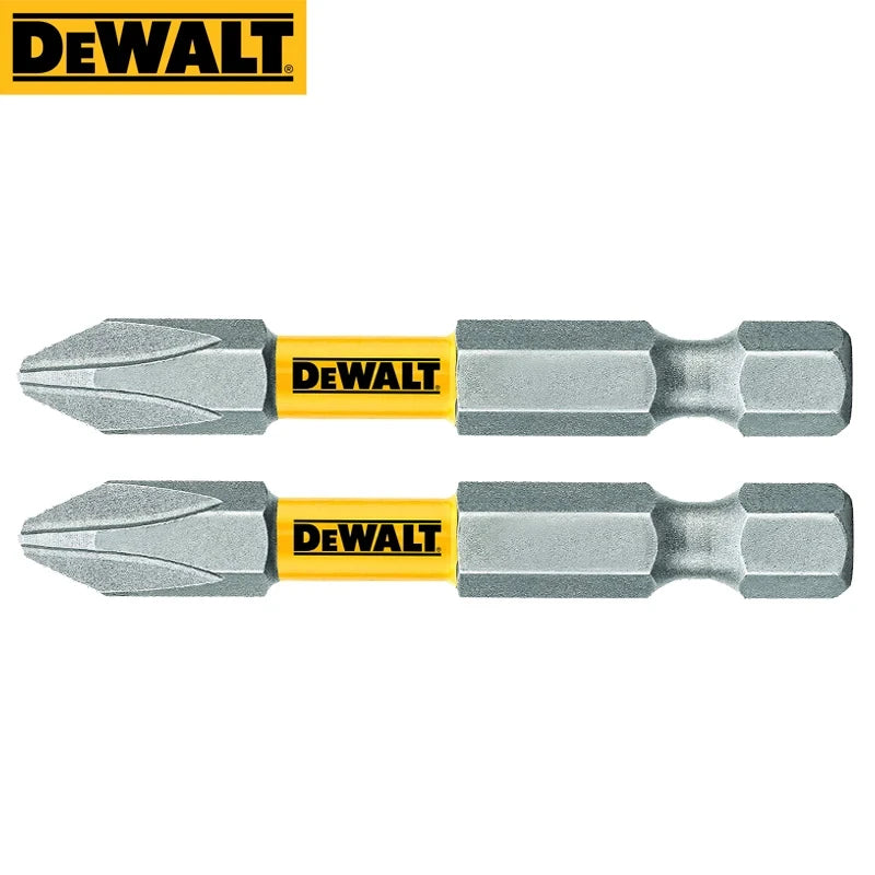 DEWALT Original PH2 SL8 Cross Slotted Drill Bits Sleeve Magnetic Ring Adapter Corner 25MM-89MM Hand Tool Accessories Series