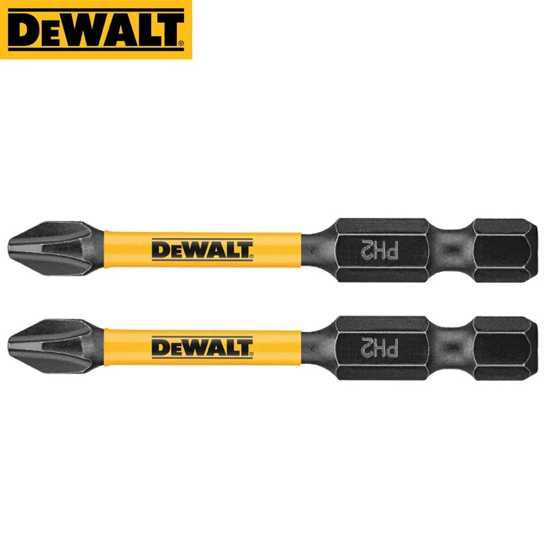 DEWALT Original PH2 SL8 Cross Slotted Drill Bits Sleeve Magnetic Ring Adapter Corner 25MM-89MM Hand Tool Accessories Series