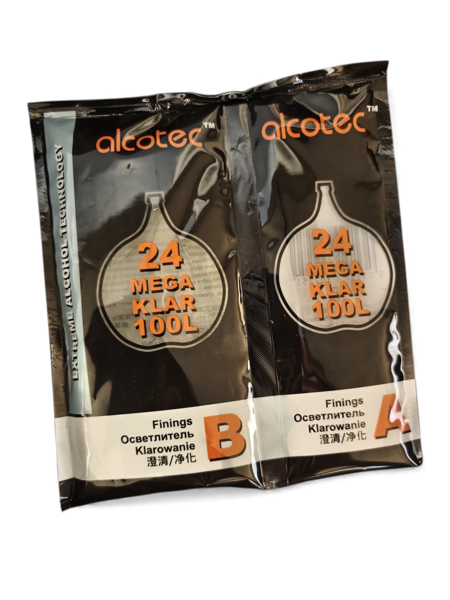 Alcotec Mega Klar 100L 24hr Turbo Finings 260g for 100L Homebrew