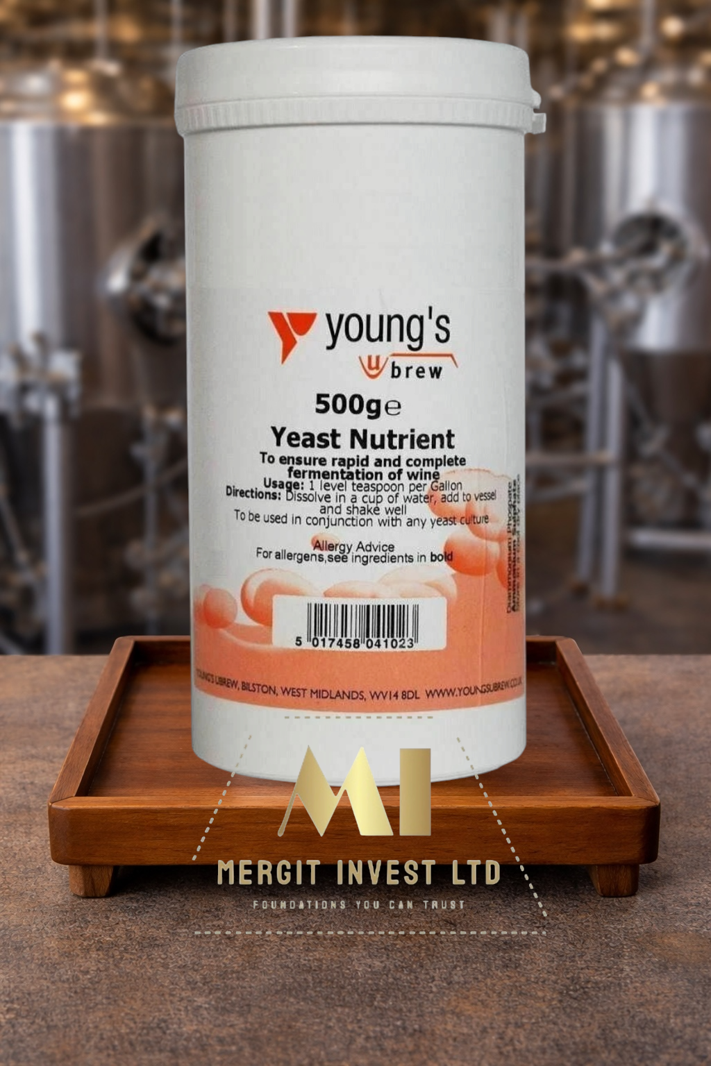 🍺 Youngs Yeast Nutrient 500g – Home Brewing Fermentation Booster ✨
