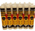 Box of 24 Tubes of EnociliS Silicone Sealant - Anti Mould - Kitchen and Bathroom- Long Lasting