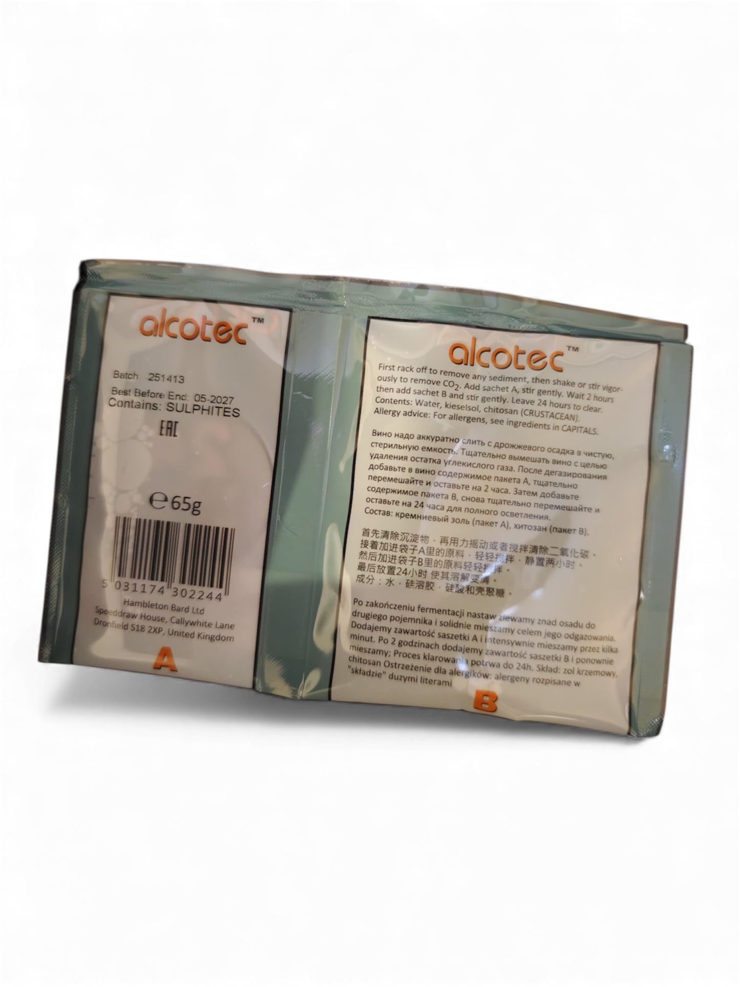 Alcotec 24 Turbo Klar Finings